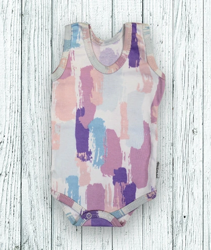 زیر رکابی طرح رنگین کمان